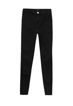 LOST INK  HIGH WAIST JEGGING IN WASHED BLACK